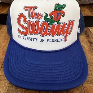 University of Florida Blue and White Cap